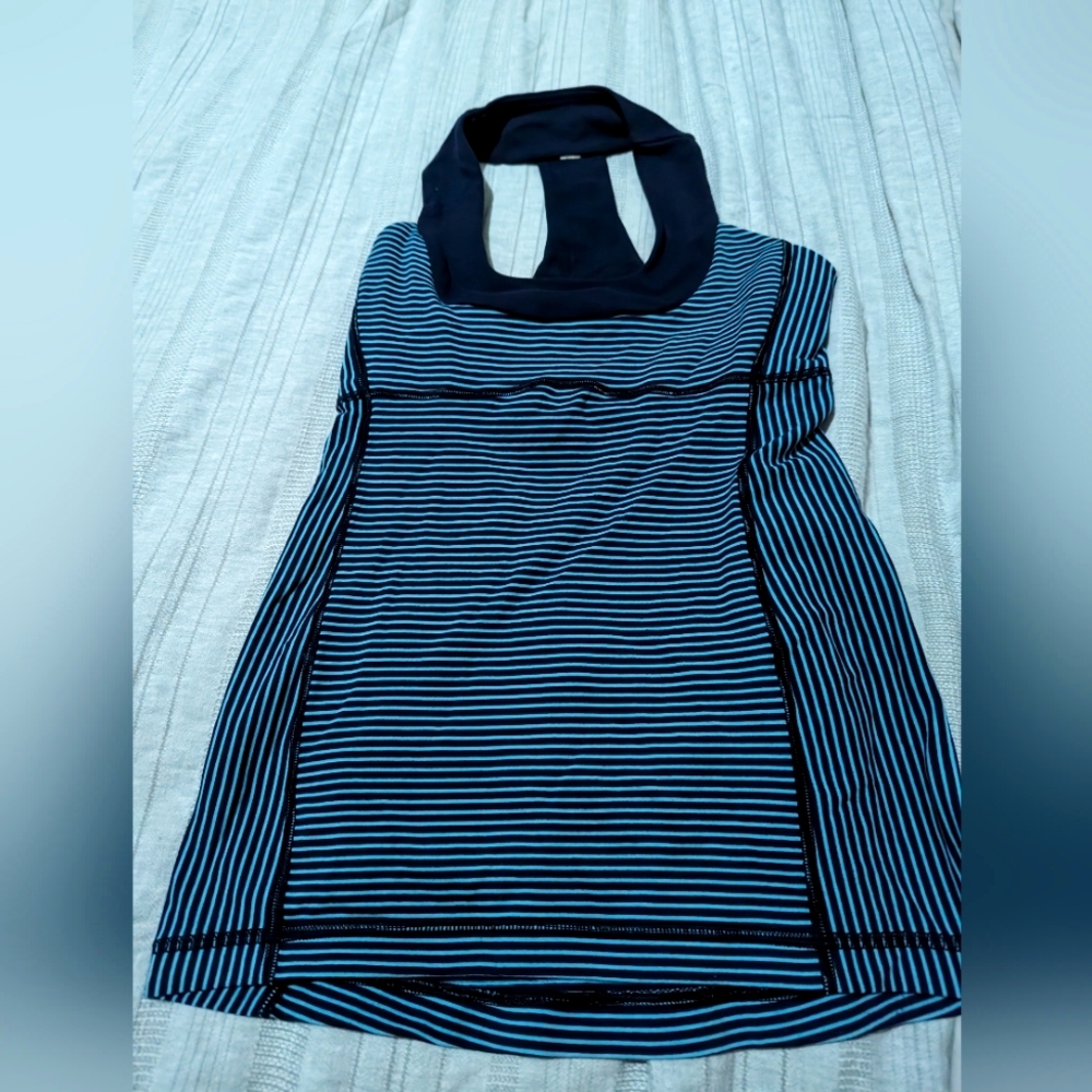 Blue Lululemon Tank size 4